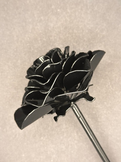 Steel Blossom - Handcrafted Mild Steel Rose